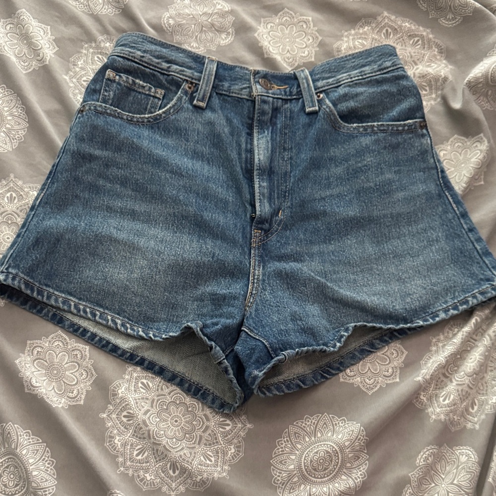 Levi's Women's Blue Jean Shorts